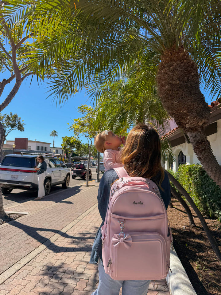 Itzy Ritzy - *NEW* Ribbons & Roses Boss Plus™ Backpack Diaper Bag