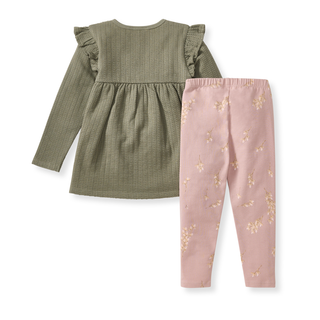 Burt's Bees Baby Budding Beauty Infant Tunic Set