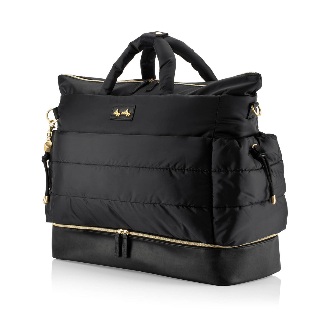 Itzy Ritzy - Dream Weekender™ Midnight Black Diaper Bag