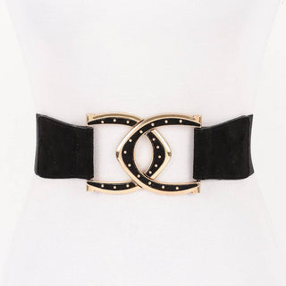 Harvest Supper Interlocking Ring Stretch Belt