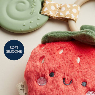 Itzy Ritzy - Itzy Pal™ Plush + Teether: NEW Mushroom