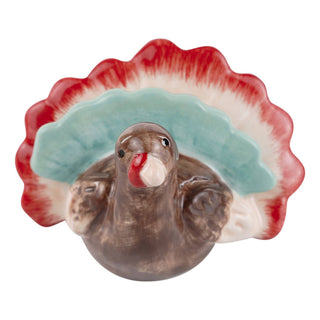 Colorful Turkey charcuterie board topper