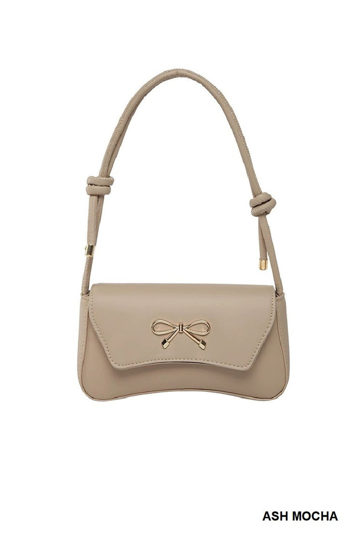 Bow & Go Mini Shoulder Bag — Chic Style, Zero Effort