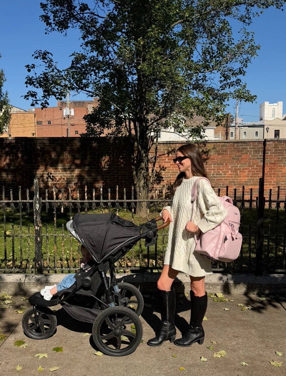 Itzy Ritzy - *NEW* Ribbons & Roses Boss Plus™ Backpack Diaper Bag