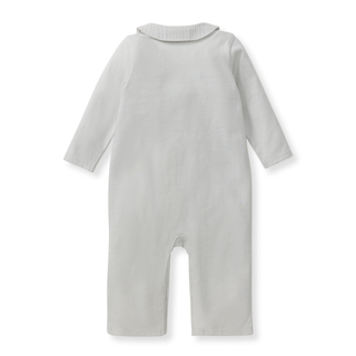 Burt's Bees Baby Muslin Collar Infant Jumpsuit
