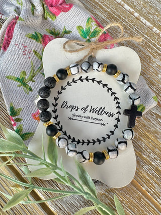 Drops of Wellness™ Diffuser Bracelet-Grace