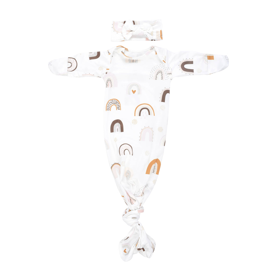 Bamboo - Rainbow Knotted Soft Gown