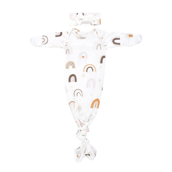 Bamboo - Rainbow Knotted Soft Gown