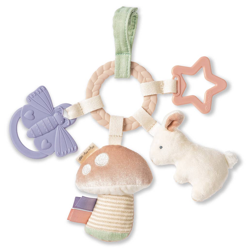 Itzy Ritzy - Bitzy Busy Ring™ Teething Activity Toy: Farm