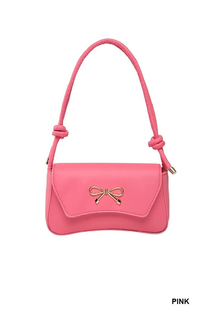 Bow & Go Mini Shoulder Bag — Chic Style, Zero Effort