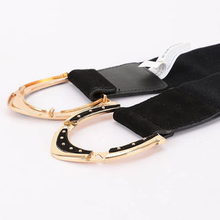 Harvest Supper Interlocking Ring Stretch Belt
