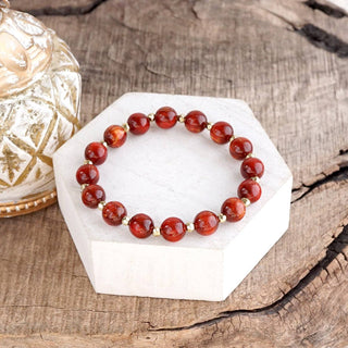 Fall Glow Beaded Stretch Bracelet – Single