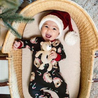 Burt's Bees Baby Candy Cane Bears Sleep & Play