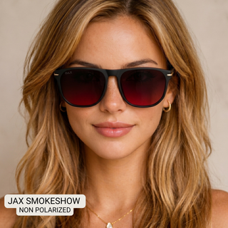 DAX Eyewear | Jax Square Sunglasses | Brown, Black & Smokeshow UV400