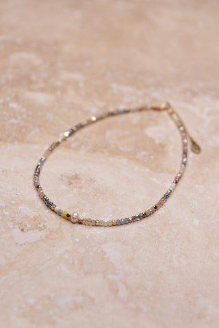 Blossom Pearl Beaded Choker Necklace