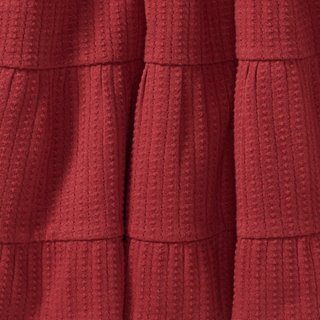 Burt's Bees Baby Dotted Rib Organic Dress - Brick Red