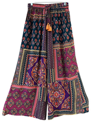 Wanderlust Festival Palazzo Pants – Multicolor Lurex