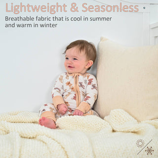 LollyBanks Bear Hugs Bamboo Baby Pajamas