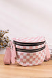 Pink Checkerboard