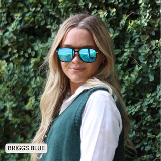 DAX Briggs Polarized Aviator Sunglasses