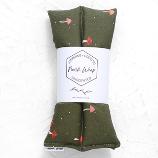 Woodland Mushroom heating and cooling neck and body wrap