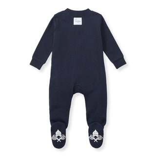 Burt's Bees Baby Solid Rib Organic Sleep & Play - Midnight