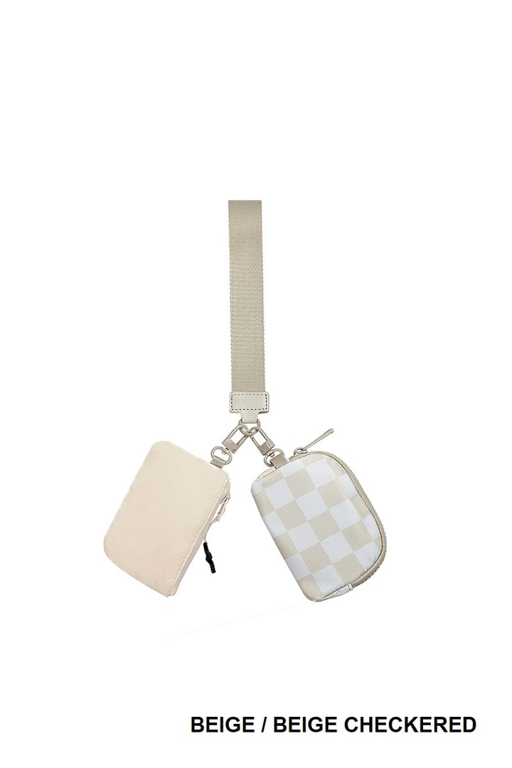 Pocket Duo Wristlet Set — Grab-and-Go Mini Pouches