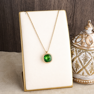 Northern Light pendant necklace in Garland Green
