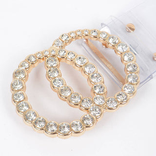Nashville Night Crystal Ring Clear Belt