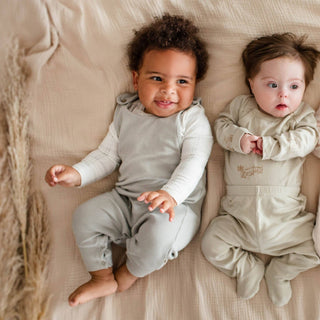 Burt's Bees Baby Plaid Organic Jumpsuit & Bodysuit Set