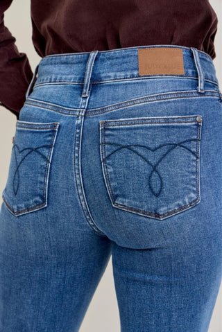The Flattering Bootcut Jean – Medium Wash (Judy Blue)