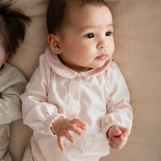 Burt's Bees Baby Muslin Collar Organic Jumpsuit