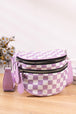 Lavender Checkerboard