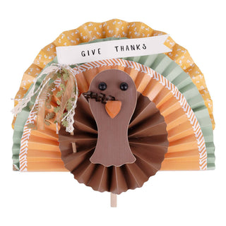 Give Thanks Turkey interchangeable stand topper