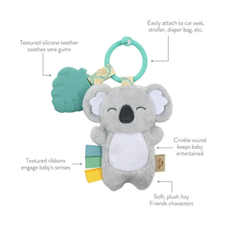Itzy Ritzy - Itzy Pal™ Plush + Teether: Koala