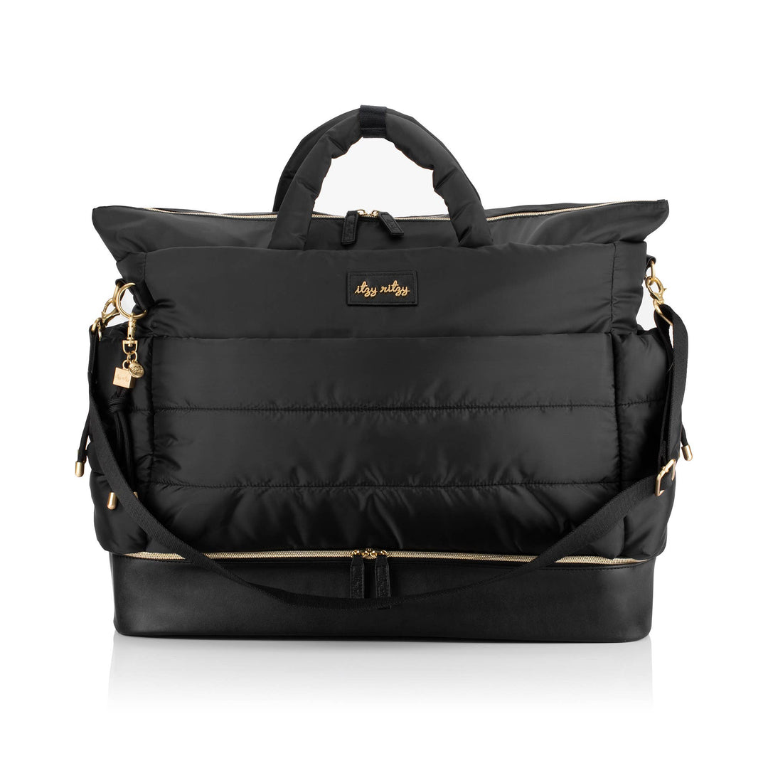 Itzy Ritzy - Dream Weekender™ Midnight Black Diaper Bag