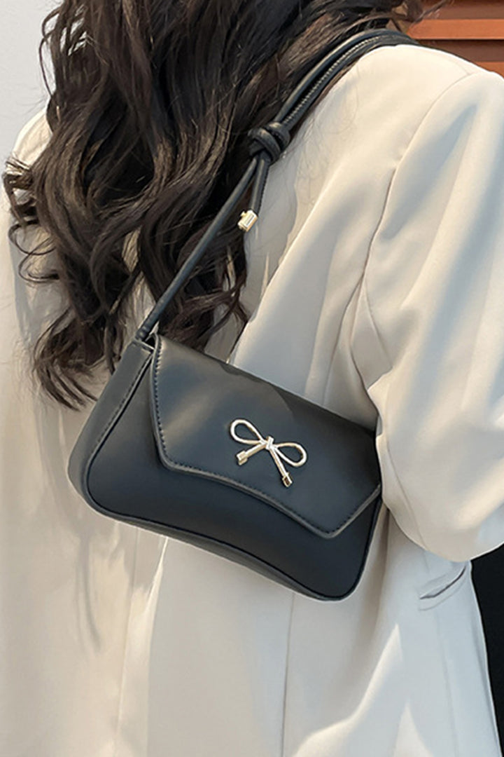 Bow & Go Mini Shoulder Bag — Chic Style, Zero Effort