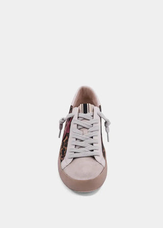 Leopard print star sneakers, view 5