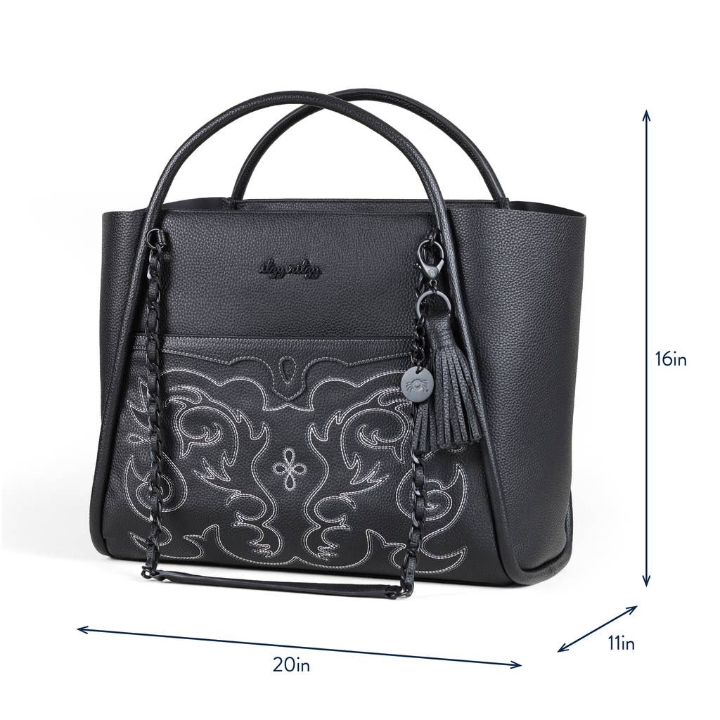 Itzy Ritzy - *LIMITED EDITION* Boss Tote™: Outlaw in Black