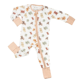 LollyBanks Bear Hugs Bamboo Baby Pajamas