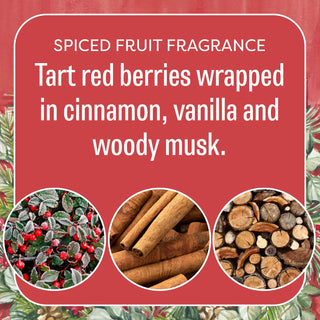 Red Door Wreath scented sachet