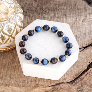 Fall Glow Beaded Stretch Bracelet – Single
