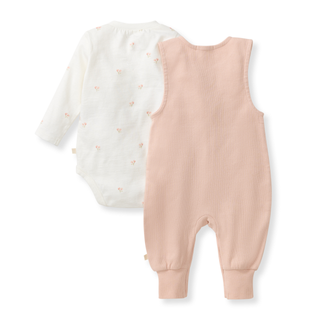 Burt's Bees Baby Ditsy Floret Jumpsuit & Bodysuit Set