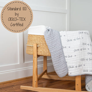 LollyBanks Child of God Muslin Baby Quilt