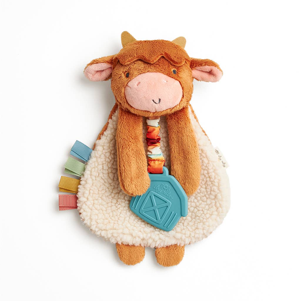 Itzy Ritzy - Highland Cow Itzy Friends Lovey™ Plush