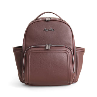 Itzy Ritzy Mini Plus Diaper Backpack - Espresso