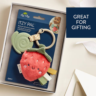 Itzy Ritzy - Itzy Pal™ Plush + Teether: NEW Mushroom