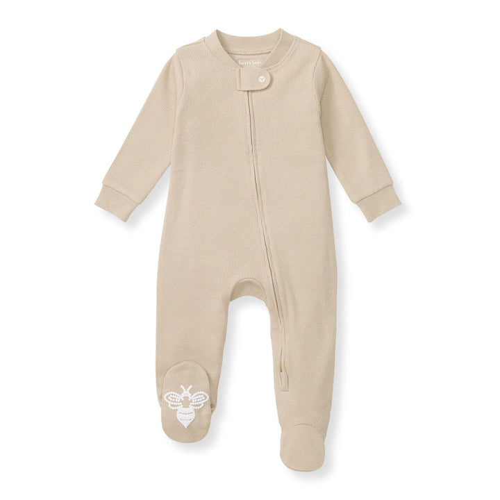 Burt's Bees Baby - Solid Rib Organic Cotton Sleep & Play - Hummus