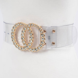 Nashville Night Crystal Ring Clear Belt