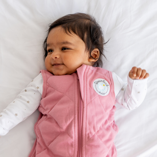Dreamland Baby Dream Weighted Sleep Sack - Dusty Rose